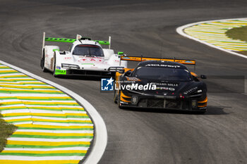 2024-07-12 - 95 SATO Marino (jpn), PINO Nico (chl), CAYGILL Josh (gbr), United Autosports, McLaren 720S GT3 Evo #95, LM GT3, action during the 2024 Rolex 6 Hours of Sao Paulo, 5th round of the 2024 FIA World Endurance Championship, from July 12 to 14, 2024 on the Autódromo José Carlos Pace in Interlagos, Brazil - FIA WEC - 6 HOURS OF SAO PAULO 2024 - ENDURANCE - MOTORS