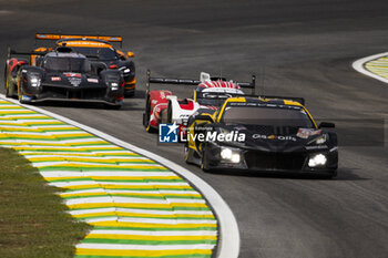 2024-07-12 - 82 JUNCADELLA Daniel (spa), BAUD Sébastien (fra), KOIZUMI Hiroshi (jpn), TF Sport, Corvette Z06 GT3.R #82, LM GT3, action during the 2024 Rolex 6 Hours of Sao Paulo, 5th round of the 2024 FIA World Endurance Championship, from July 12 to 14, 2024 on the Autódromo José Carlos Pace in Interlagos, Brazil - FIA WEC - 6 HOURS OF SAO PAULO 2024 - ENDURANCE - MOTORS