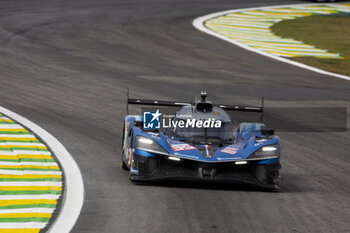 2024-07-12 - 35 MILESI Charles (fra), HABSBURG-LOTHRINGEN Ferdinand (aut), CHATIN Paul-Loup (fra), Alpine Endurance Team #35, Alpine A424, Hypercar, action during the 2024 Rolex 6 Hours of Sao Paulo, 5th round of the 2024 FIA World Endurance Championship, from July 12 to 14, 2024 on the Autódromo José Carlos Pace in Interlagos, Brazil - FIA WEC - 6 HOURS OF SAO PAULO 2024 - ENDURANCE - MOTORS