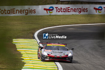 2024-07-12 - 55 HERIAU François (fra), MANN Simon (usa), ROVERA Alessio (ita), Vista AF Corse, Ferrari 296 GT3 #55, LM GT3, action during the 2024 Rolex 6 Hours of Sao Paulo, 5th round of the 2024 FIA World Endurance Championship, from July 12 to 14, 2024 on the Autódromo José Carlos Pace in Interlagos, Brazil - FIA WEC - 6 HOURS OF SAO PAULO 2024 - ENDURANCE - MOTORS