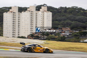 2024-07-12 - 91 LIETZ Richard (aut), SCHURING Morris (nld), SHAHIN Yasser (aus), Manthey EMA, Porsche 911 GT3 R #91, LM GT3, action during the 2024 Rolex 6 Hours of Sao Paulo, 5th round of the 2024 FIA World Endurance Championship, from July 12 to 14, 2024 on the Autódromo José Carlos Pace in Interlagos, Brazil - FIA WEC - 6 HOURS OF SAO PAULO 2024 - ENDURANCE - MOTORS