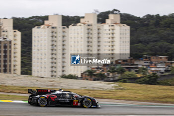 2024-07-12 - 07 CONWAY Mike (gbr), KOBAYASHI Kamui (jpn), DE VRIES Nyck (nld), Toyota Gazoo Racing, Toyota GR010 - Hybrid #07, Hypercar, action during the 2024 Rolex 6 Hours of Sao Paulo, 5th round of the 2024 FIA World Endurance Championship, from July 12 to 14, 2024 on the Autódromo José Carlos Pace in Interlagos, Brazil - FIA WEC - 6 HOURS OF SAO PAULO 2024 - ENDURANCE - MOTORS