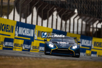 2024-07-12 - 27 JAMES Ian (usa), MANCINELLI Daniel (ita), RIBERAS Alex (spa), Heart of Racing Team, Aston Martin Vantage GT3 #27, LM GT3, action during the 2024 Rolex 6 Hours of Sao Paulo, 5th round of the 2024 FIA World Endurance Championship, from July 12 to 14, 2024 on the Autódromo José Carlos Pace in Interlagos, Brazil - FIA WEC - 6 HOURS OF SAO PAULO 2024 - ENDURANCE - MOTORS