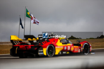 2024-07-12 - 50 FUOCO Antonio (ita), MOLINA Miguel (spa), NIELSEN Nicklas (dnk), Ferrari AF Corse, Ferrari 499P #50, Hypercar, action during the 2024 Rolex 6 Hours of Sao Paulo, 5th round of the 2024 FIA World Endurance Championship, from July 12 to 14, 2024 on the Autódromo José Carlos Pace in Interlagos, Brazil - FIA WEC - 6 HOURS OF SAO PAULO 2024 - ENDURANCE - MOTORS