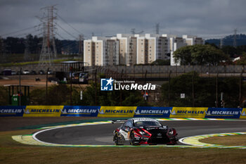 2024-07-12 - 87 LOPEZ José María (arg), KIMURA Takeshi (jpn), MASSON Esteban (fra), Akkodis ASP Team, Lexus RC F GT3 #87, LM GT3, action during the 2024 Rolex 6 Hours of Sao Paulo, 5th round of the 2024 FIA World Endurance Championship, from July 12 to 14, 2024 on the Autódromo José Carlos Pace in Interlagos, Brazil - FIA WEC - 6 HOURS OF SAO PAULO 2024 - ENDURANCE - MOTORS