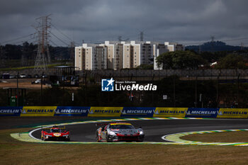 2024-07-12 - 55 HERIAU François (fra), MANN Simon (usa), ROVERA Alessio (ita), Vista AF Corse, Ferrari 296 GT3 #55, LM GT3, action during the 2024 Rolex 6 Hours of Sao Paulo, 5th round of the 2024 FIA World Endurance Championship, from July 12 to 14, 2024 on the Autódromo José Carlos Pace in Interlagos, Brazil - FIA WEC - 6 HOURS OF SAO PAULO 2024 - ENDURANCE - MOTORS