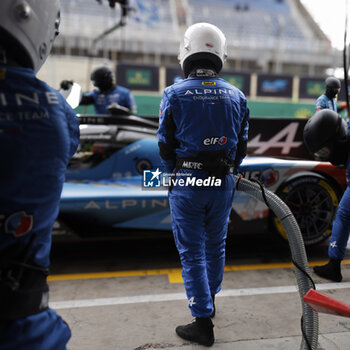 2024-07-12 - pitstop, arrêt aux stands during the 2024 Rolex 6 Hours of Sao Paulo, 5th round of the 2024 FIA World Endurance Championship, from July 12 to 14, 2024 on the Autódromo José Carlos Pace in Interlagos, Brazil - FIA WEC - 6 HOURS OF SAO PAULO 2024 - ENDURANCE - MOTORS