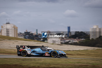 2024-07-12 - 35 MILESI Charles (fra), HABSBURG-LOTHRINGEN Ferdinand (aut), CHATIN Paul-Loup (fra), Alpine Endurance Team #35, Alpine A424, Hypercar, action during the 2024 Rolex 6 Hours of Sao Paulo, 5th round of the 2024 FIA World Endurance Championship, from July 12 to 14, 2024 on the Autódromo José Carlos Pace in Interlagos, Brazil - FIA WEC - 6 HOURS OF SAO PAULO 2024 - ENDURANCE - MOTORS