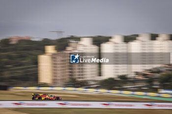 2024-07-12 - 51 PIER GUIDI Alessandro (ita), CALADO James (gbr), GIOVINAZZI Antonio (ita), Ferrari AF Corse, Ferrari 499P #51, Hypercar, action during the 2024 Rolex 6 Hours of Sao Paulo, 5th round of the 2024 FIA World Endurance Championship, from July 12 to 14, 2024 on the Autódromo José Carlos Pace in Interlagos, Brazil - FIA WEC - 6 HOURS OF SAO PAULO 2024 - ENDURANCE - MOTORS