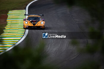 2024-07-12 - 91 LIETZ Richard (aut), SCHURING Morris (nld), SHAHIN Yasser (aus), Manthey EMA, Porsche 911 GT3 R #91, action during the 2024 Rolex 6 Hours of Sao Paulo, 5th round of the 2024 FIA World Endurance Championship, from July 11 to 14, 2024 on the Autódromo José Carlos Pace in Interlagos, Brazil - FIA WEC - 6 HOURS OF SAO PAULO 2024 - ENDURANCE - MOTORS