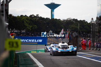 2024-07-12 - 36 VAXIVIERE Matthieu (fra), SCHUMACHER Mick (ger), LAPIERRE Nicolas (fra), Alpine Endurance Team, Alpine A424 #36, action during the 2024 Rolex 6 Hours of Sao Paulo, 5th round of the 2024 FIA World Endurance Championship, from July 11 to 14, 2024 on the Autódromo José Carlos Pace in Interlagos, Brazil - FIA WEC - 6 HOURS OF SAO PAULO 2024 - ENDURANCE - MOTORS