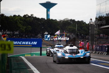 2024-07-12 - 36 VAXIVIERE Matthieu (fra), SCHUMACHER Mick (ger), LAPIERRE Nicolas (fra), Alpine Endurance Team, Alpine A424 #36, action during the 2024 Rolex 6 Hours of Sao Paulo, 5th round of the 2024 FIA World Endurance Championship, from July 11 to 14, 2024 on the Autódromo José Carlos Pace in Interlagos, Brazil - FIA WEC - 6 HOURS OF SAO PAULO 2024 - ENDURANCE - MOTORS