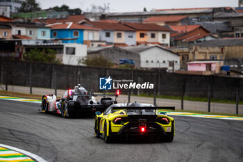 2024-07-13 - 60 SCHIAVONI Claudio (ita), CRESSONI Matteo (ita), PERERA Franck (fra), Iron Lynx, Lamborghini Huracan GT3 Evo2 #60, LM GT3, action during the 2024 Rolex 6 Hours of Sao Paulo, 5th round of the 2024 FIA World Endurance Championship, from July 12 to 14, 2024 on the Autódromo José Carlos Pace in Interlagos, Brazil - FIA WEC - 6 HOURS OF SAO PAULO 2024 - ENDURANCE - MOTORS