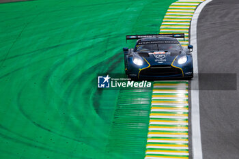 2024-07-13 - 27 JAMES Ian (usa), MANCINELLI Daniel (ita), RIBERAS Alex (spa), Heart of Racing Team, Aston Martin Vantage GT3 #27, LM GT3, action during the 2024 Rolex 6 Hours of Sao Paulo, 5th round of the 2024 FIA World Endurance Championship, from July 12 to 14, 2024 on the Autódromo José Carlos Pace in Interlagos, Brazil - FIA WEC - 6 HOURS OF SAO PAULO 2024 - ENDURANCE - MOTORS