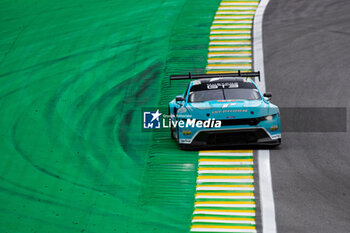 2024-07-13 - 77 BARKER Ben (gbr), HARDWICK Ryan (usa), ROBICHON Zacharie (can), Proton Competition, Ford Mustang GT3 #77, LM GT3, action during the 2024 Rolex 6 Hours of Sao Paulo, 5th round of the 2024 FIA World Endurance Championship, from July 12 to 14, 2024 on the Autódromo José Carlos Pace in Interlagos, Brazil - FIA WEC - 6 HOURS OF SAO PAULO 2024 - ENDURANCE - MOTORS