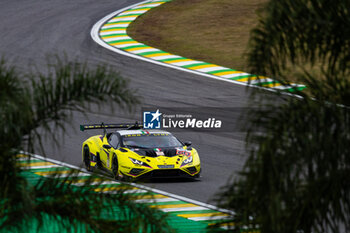 2024-07-13 - 60 SCHIAVONI Claudio (ita), CRESSONI Matteo (ita), PERERA Franck (fra), Iron Lynx, Lamborghini Huracan GT3 Evo2 #60, LM GT3, action during the 2024 Rolex 6 Hours of Sao Paulo, 5th round of the 2024 FIA World Endurance Championship, from July 12 to 14, 2024 on the Autódromo José Carlos Pace in Interlagos, Brazil - FIA WEC - 6 HOURS OF SAO PAULO 2024 - ENDURANCE - MOTORS