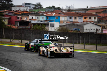 2024-07-13 - 38 RASMUSSEN Oliver (dnk), HANSON Philip (gbr), BUTTON Jenson (gbr), Hertz Team Jota, Porsche 963 #38, Hypercar, action during the 2024 Rolex 6 Hours of Sao Paulo, 5th round of the 2024 FIA World Endurance Championship, from July 12 to 14, 2024 on the Autódromo José Carlos Pace in Interlagos, Brazil - FIA WEC - 6 HOURS OF SAO PAULO 2024 - ENDURANCE - MOTORS