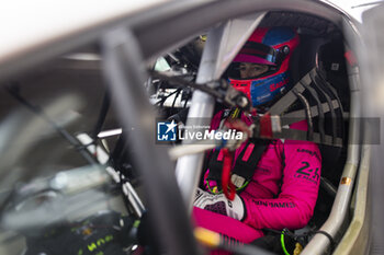 2024-07-13 - BOVY Sarah (bel), Iron Dames, Lamborghini Huracan GT3 Evo2, portrait during the 2024 Rolex 6 Hours of Sao Paulo, 5th round of the 2024 FIA World Endurance Championship, from July 12 to 14, 2024 on the Autódromo José Carlos Pace in Interlago, Brazil - FIA WEC - 6 HOURS OF SAO PAULO 2024 - ENDURANCE - MOTORS