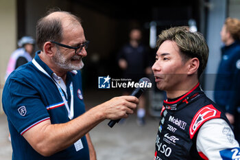 2024-07-13 - KOBAYASHI Kamui (jpn), Toyota Gazoo Racing, Toyota GR010 - Hybrid, portrait, hyperpole during the 2024 Rolex 6 Hours of Sao Paulo, 5th round of the 2024 FIA World Endurance Championship, from July 12 to 14, 2024 on the Autódromo José Carlos Pace in Interlagos, Brazil - FIA WEC - 6 HOURS OF SAO PAULO 2024 - ENDURANCE - MOTORS