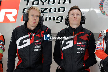 2024-07-13 - CONWAY Mike (gbr), Toyota Gazoo Racing, Toyota GR010 - Hybrid, portrait, HARTLEY Brendon (nzl), Toyota Gazoo Racing, Toyota GR010 - Hybrid, portrait, during the 2024 Rolex 6 Hours of Sao Paulo, 5th round of the 2024 FIA World Endurance Championship, from July 12 to 14, 2024 on the Autódromo José Carlos Pace in Interlagos, Brazil - FIA WEC - 6 HOURS OF SAO PAULO 2024 - ENDURANCE - MOTORS