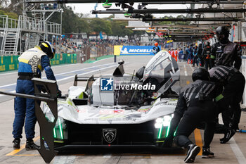 2024-07-13 - michelin engineer, portrait, Peugeot TotalEnergies, Peugeot 9x8 #93, Hypercar, during the 2024 Rolex 6 Hours of Sao Paulo, 5th round of the 2024 FIA World Endurance Championship, from July 12 to 14, 2024 on the Autódromo José Carlos Pace in Interlagos, Brazil - FIA WEC - 6 HOURS OF SAO PAULO 2024 - ENDURANCE - MOTORS