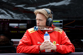 2024-07-13 - NIELSEN Nicklas (dnk), Ferrari AF Corse, Ferrari 499P, portrait, during the 2024 Rolex 6 Hours of Sao Paulo, 5th round of the 2024 FIA World Endurance Championship, from July 12 to 14, 2024 on the Autódromo José Carlos Pace in Interlagos, Brazil - FIA WEC - 6 HOURS OF SAO PAULO 2024 - ENDURANCE - MOTORS