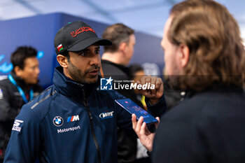 2024-07-13 - AL HARTHY Ahmad (omn) Team WRT, BMW M4 GT3, portrait, mixed zone interview during the 2024 Rolex 6 Hours of Sao Paulo, 5th round of the 2024 FIA World Endurance Championship, from July 12 to 14, 2024 on the Autódromo José Carlos Pace in Interlagos, Brazil - FIA WEC - 6 HOURS OF SAO PAULO 2024 - ENDURANCE - MOTORS