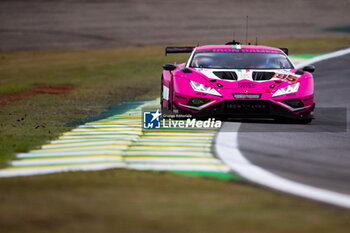 2024-07-13 - 85 BOVY Sarah (bel), PIN Doriane (fra), GATTING Michelle (dnk), Iron Dames, Lamborghini Huracan GT3 Evo2 #85, action during the 2024 Rolex 6 Hours of Sao Paulo, 5th round of the 2024 FIA World Endurance Championship, from July 11 to 14, 2024 on the Autódromo José Carlos Pace in Interlagos, Brazil - FIA WEC - 6 HOURS OF SAO PAULO 2024 - ENDURANCE - MOTORS