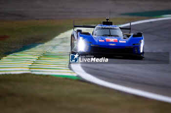 2024-07-13 - 02 BAMBER Earl (nzl), LYNN Alex (gbr), BOURDAIS Sébastien (fra), Cadillac Racing, Cadillac V-Series.R #02, action during the 2024 Rolex 6 Hours of Sao Paulo, 5th round of the 2024 FIA World Endurance Championship, from July 11 to 14, 2024 on the Autódromo José Carlos Pace in Interlagos, Brazil - FIA WEC - 6 HOURS OF SAO PAULO 2024 - ENDURANCE - MOTORS