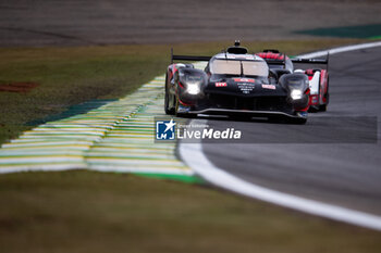 2024-07-13 - 08 BUEMI Sébastien (swi), HARTLEY Brendon (nzl), HIRAKAWA Ryo (jpn), Toyota Gazoo Racing, Toyota GR010 - Hybrid #08, action during the 2024 Rolex 6 Hours of Sao Paulo, 5th round of the 2024 FIA World Endurance Championship, from July 11 to 14, 2024 on the Autódromo José Carlos Pace in Interlagos, Brazil - FIA WEC - 6 HOURS OF SAO PAULO 2024 - ENDURANCE - MOTORS