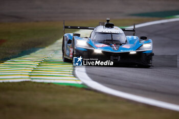 2024-07-13 - 35 MILESI Charles (fra), HABSBURG-LOTHRINGEN Ferdinand (aut), CHATIN Paul-Loup (fra), Alpine Endurance Team #35, Alpine A424, action during the 2024 Rolex 6 Hours of Sao Paulo, 5th round of the 2024 FIA World Endurance Championship, from July 11 to 14, 2024 on the Autódromo José Carlos Pace in Interlagos, Brazil - FIA WEC - 6 HOURS OF SAO PAULO 2024 - ENDURANCE - MOTORS