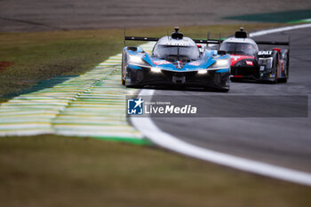 2024-07-13 - 36 VAXIVIERE Matthieu (fra), SCHUMACHER Mick (ger), LAPIERRE Nicolas (fra), Alpine Endurance Team, Alpine A424 #36, action during the 2024 Rolex 6 Hours of Sao Paulo, 5th round of the 2024 FIA World Endurance Championship, from July 11 to 14, 2024 on the Autódromo José Carlos Pace in Interlagos, Brazil - FIA WEC - 6 HOURS OF SAO PAULO 2024 - ENDURANCE - MOTORS