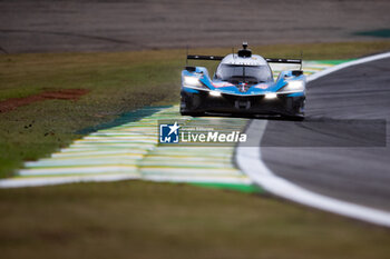 2024-07-13 - 35 MILESI Charles (fra), HABSBURG-LOTHRINGEN Ferdinand (aut), CHATIN Paul-Loup (fra), Alpine Endurance Team #35, Alpine A424, action during the 2024 Rolex 6 Hours of Sao Paulo, 5th round of the 2024 FIA World Endurance Championship, from July 11 to 14, 2024 on the Autódromo José Carlos Pace in Interlagos, Brazil - FIA WEC - 6 HOURS OF SAO PAULO 2024 - ENDURANCE - MOTORS