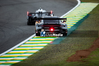 2024-07-13 - 91 LIETZ Richard (aut), SCHURING Morris (nld), SHAHIN Yasser (aus), Manthey EMA, Porsche 911 GT3 R #91, action during the 2024 Rolex 6 Hours of Sao Paulo, 5th round of the 2024 FIA World Endurance Championship, from July 11 to 14, 2024 on the Autódromo José Carlos Pace in Interlagos, Brazil - FIA WEC - 6 HOURS OF SAO PAULO 2024 - ENDURANCE - MOTORS