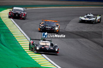 2024-07-13 - 08 BUEMI Sébastien (swi), HARTLEY Brendon (nzl), HIRAKAWA Ryo (jpn), Toyota Gazoo Racing, Toyota GR010 - Hybrid #08, action during the 2024 Rolex 6 Hours of Sao Paulo, 5th round of the 2024 FIA World Endurance Championship, from July 11 to 14, 2024 on the Autódromo José Carlos Pace in Interlagos, Brazil - FIA WEC - 6 HOURS OF SAO PAULO 2024 - ENDURANCE - MOTORS