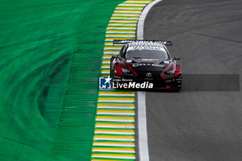 2024-07-13 - 87 LOPEZ José María (arg), KIMURA Takeshi (jpn), MASSON Esteban (fra), Akkodis ASP Team, Lexus RC F GT3 #87, LM GT3, action during the 2024 Rolex 6 Hours of Sao Paulo, 5th round of the 2024 FIA World Endurance Championship, from July 12 to 14, 2024 on the Autódromo José Carlos Pace in Interlagos, Brazil - FIA WEC - 6 HOURS OF SAO PAULO 2024 - ENDURANCE - MOTORS