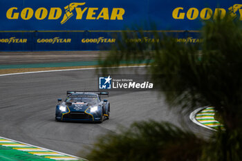 2024-07-13 - 27 JAMES Ian (usa), MANCINELLI Daniel (ita), RIBERAS Alex (spa), Heart of Racing Team, Aston Martin Vantage GT3 #27, LM GT3, action during the 2024 Rolex 6 Hours of Sao Paulo, 5th round of the 2024 FIA World Endurance Championship, from July 12 to 14, 2024 on the Autódromo José Carlos Pace in Interlagos, Brazil - FIA WEC - 6 HOURS OF SAO PAULO 2024 - ENDURANCE - MOTORS