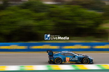 2024-07-13 - 27 JAMES Ian (usa), MANCINELLI Daniel (ita), RIBERAS Alex (spa), Heart of Racing Team, Aston Martin Vantage GT3 #27, LM GT3, action during the 2024 Rolex 6 Hours of Sao Paulo, 5th round of the 2024 FIA World Endurance Championship, from July 12 to 14, 2024 on the Autódromo José Carlos Pace in Interlagos, Brazil - FIA WEC - 6 HOURS OF SAO PAULO 2024 - ENDURANCE - MOTORS