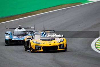 2024-07-13 - 81 EASTWOOD Charlie (irl), ANDRADE Rui (ang), VAN ROMPUY Tom (bel), TF Sport, Corvette Z06 GT3.R #81, LM GT3, action during the 2024 Rolex 6 Hours of Sao Paulo, 5th round of the 2024 FIA World Endurance Championship, from July 12 to 14, 2024 on the Autódromo José Carlos Pace in Interlagos, Brazil - FIA WEC - 6 HOURS OF SAO PAULO 2024 - ENDURANCE - MOTORS