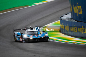 2024-07-13 - 35 MILESI Charles (fra), HABSBURG-LOTHRINGEN Ferdinand (aut), CHATIN Paul-Loup (fra), Alpine Endurance Team #35, Alpine A424, Hypercar, action during the 2024 Rolex 6 Hours of Sao Paulo, 5th round of the 2024 FIA World Endurance Championship, from July 12 to 14, 2024 on the Autódromo José Carlos Pace in Interlagos, Brazil - FIA WEC - 6 HOURS OF SAO PAULO 2024 - ENDURANCE - MOTORS