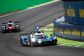 2024-07-13 - 36 VAXIVIERE Matthieu (fra), SCHUMACHER Mick (ger), LAPIERRE Nicolas (fra), Alpine Endurance Team, Alpine A424 #36, Hypercar, action during the 2024 Rolex 6 Hours of Sao Paulo, 5th round of the 2024 FIA World Endurance Championship, from July 12 to 14, 2024 on the Autódromo José Carlos Pace in Interlagos, Brazil - FIA WEC - 6 HOURS OF SAO PAULO 2024 - ENDURANCE - MOTORS