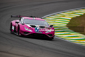 2024-07-13 - 85 BOVY Sarah (bel), FREY Rahel (swi), GATTING Michelle (dnk), Iron Dames, Lamborghini Huracan GT3 Evo2 #85, LM GT3, action during the 2024 Rolex 6 Hours of Sao Paulo, 5th round of the 2024 FIA World Endurance Championship, from July 12 to 14, 2024 on the Autódromo José Carlos Pace in Interlagos, Brazil - FIA WEC - 6 HOURS OF SAO PAULO 2024 - ENDURANCE - MOTORS