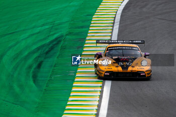 2024-07-13 - 91 LIETZ Richard (aut), SCHURING Morris (nld), SHAHIN Yasser (aus), Manthey EMA, Porsche 911 GT3 R #91, LM GT3, action during the 2024 Rolex 6 Hours of Sao Paulo, 5th round of the 2024 FIA World Endurance Championship, from July 12 to 14, 2024 on the Autódromo José Carlos Pace in Interlagos, Brazil - FIA WEC - 6 HOURS OF SAO PAULO 2024 - ENDURANCE - MOTORS