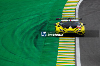 2024-07-13 - 60 SCHIAVONI Claudio (ita), CRESSONI Matteo (ita), PERERA Franck (fra), Iron Lynx, Lamborghini Huracan GT3 Evo2 #60, LM GT3, action during the 2024 Rolex 6 Hours of Sao Paulo, 5th round of the 2024 FIA World Endurance Championship, from July 12 to 14, 2024 on the Autódromo José Carlos Pace in Interlagos, Brazil - FIA WEC - 6 HOURS OF SAO PAULO 2024 - ENDURANCE - MOTORS