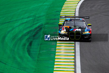 2024-07-13 - 46 MARTIN Maxime (bel), ROSSI Valentino (ita), AL HARTHY Ahmad (omn) Team WRT, BMW M4 GT3 #46, LM GT3, action during the 2024 Rolex 6 Hours of Sao Paulo, 5th round of the 2024 FIA World Endurance Championship, from July 12 to 14, 2024 on the Autódromo José Carlos Pace in Interlagos, Brazil - FIA WEC - 6 HOURS OF SAO PAULO 2024 - ENDURANCE - MOTORS