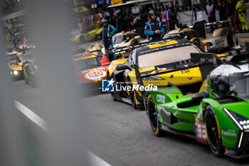 2024-07-13 - 50 FUOCO Antonio (ita), MOLINA Miguel (spa), NIELSEN Nicklas (dnk), Ferrari AF Corse, Ferrari 499P #50, Hypercar, action during the 2024 Rolex 6 Hours of Sao Paulo, 5th round of the 2024 FIA World Endurance Championship, from July 11 to 14, 2024 on the Autódromo José Carlos Pace in Interlagos, Brazil - FIA WEC - 6 HOURS OF SAO PAULO 2024 - ENDURANCE - MOTORS