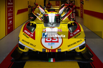 2024-07-13 - 83 KUBICA Robert (pol), SHWARTZMAN Robert (isr), YE Yifei (chn), AF Corse, Ferrari 499P #83, Hypercar, action during the 2024 Rolex 6 Hours of Sao Paulo, 5th round of the 2024 FIA World Endurance Championship, from July 11 to 14, 2024 on the Autódromo José Carlos Pace in Interlagos, Brazil - FIA WEC - 6 HOURS OF SAO PAULO 2024 - ENDURANCE - MOTORS