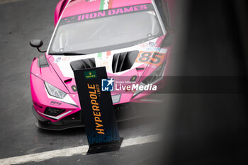 2024-07-13 - 85 BOVY Sarah (bel), FREY Rahel (swi), GATTING Michelle (dnk), Iron Dames, Lamborghini Huracan GT3 Evo2 #85, LM GT3 during the 2024 Rolex 6 Hours of Sao Paulo, 5th round of the 2024 FIA World Endurance Championship, from July 11 to 14, 2024 on the Autódromo José Carlos Pace in Interlagos, Brazil - FIA WEC - 6 HOURS OF SAO PAULO 2024 - ENDURANCE - MOTORS