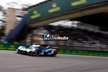 2024-07-13 - 35 MILESI Charles (fra), HABSBURG-LOTHRINGEN Ferdinand (aut), CHATIN Paul-Loup (fra), Alpine Endurance Team #35, Alpine A424, Hypercar, action during the 2024 Rolex 6 Hours of Sao Paulo, 5th round of the 2024 FIA World Endurance Championship, from July 11 to 14, 2024 on the Autódromo José Carlos Pace in Interlagos, Brazil - FIA WEC - 6 HOURS OF SAO PAULO 2024 - ENDURANCE - MOTORS