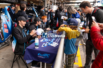 2024-07-13 - autograph session, session autographe HABSBURG-LOTHRINGEN Ferdinand (aut), Alpine Endurance Team, Alpine A424, portrait during the 2024 Rolex 6 Hours of Sao Paulo, 5th round of the 2024 FIA World Endurance Championship, from July 11 to 14, 2024 on the Autódromo José Carlos Pace in Interlagos, Brazil - FIA WEC - 6 HOURS OF SAO PAULO 2024 - ENDURANCE - MOTORS